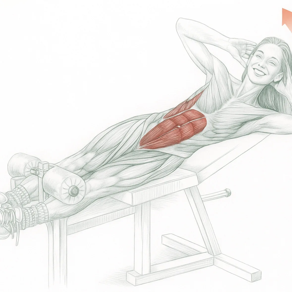 Machine crunches