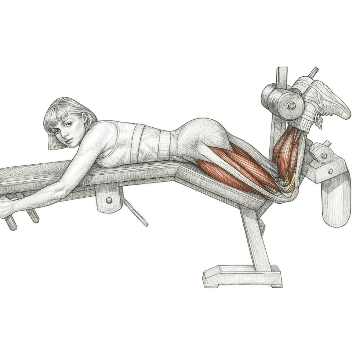 Lying Leg Curls