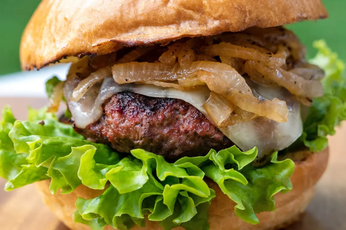 Bison burgers