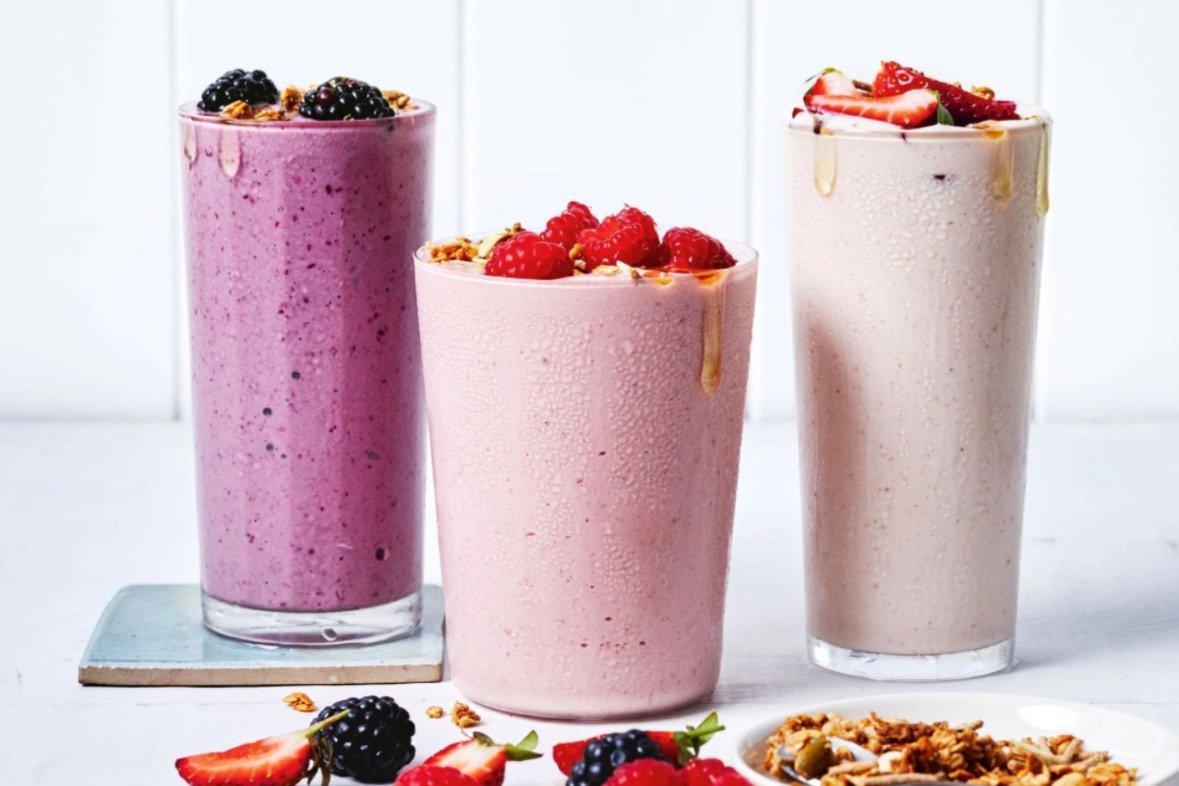 Protein fruit smoothie