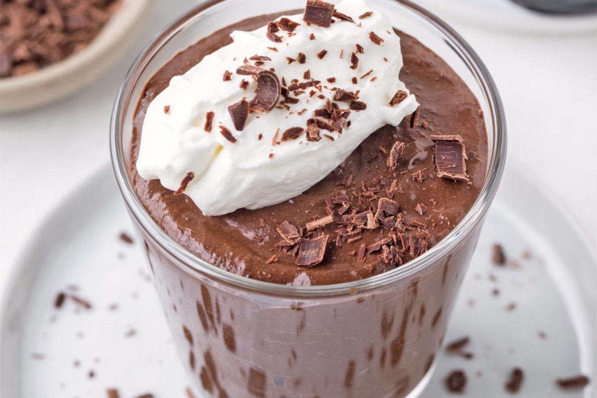 Chocolate protein pudding